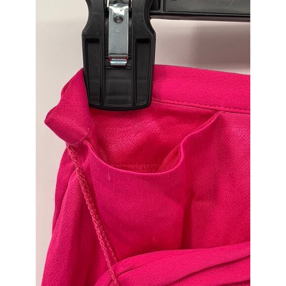 MAEVE By Anthropologie Women's Pink Side-Button Belted High-Rise Shorts SZ 4 - Picture 4 of 10